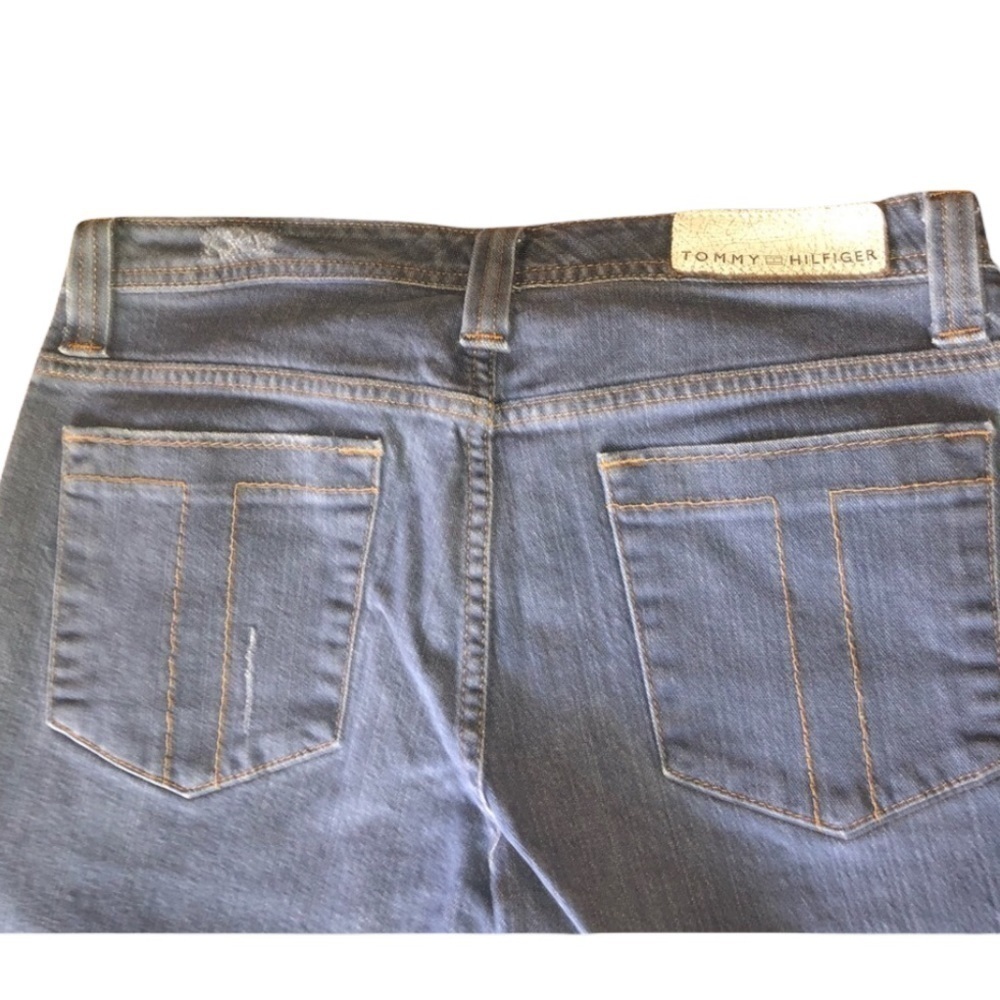 Vintage Tommy Hilfiger Premium Denim Straight Leg Medium Blue Jeans Classic